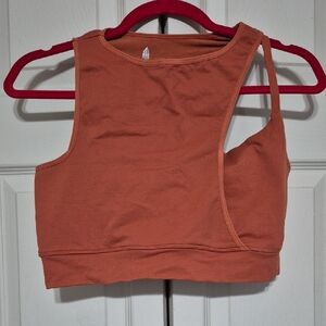 FP Movement Rust Orange Sports Bra